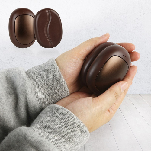 ☆YoYo 3C☆咖啡豆造型 磁吸分離式 暖手寶/暖蛋(三檔調溫/1組) 暖手寶 暖蛋 暖暖包