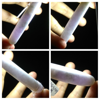 18.72圍附證書美鐲天然玉石翡翠a貨緬甸玉硬玉細糯種紫羅蘭春帶彩手鐲玉鐲鐲子手環平安鐲扁口鐲珠寶玉石首飾飾品