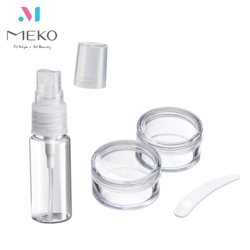 MEKO 旅行分裝收納瓶 /分裝圓瓶/噴瓶 DU-301