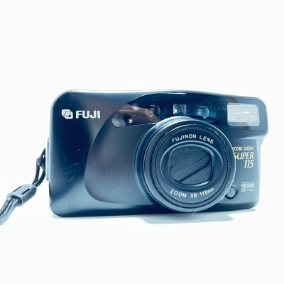 【兔子棒棒相機店】FUJI ZOOM CARDIA SUPER 115 富士 底片相機 (附底片一捲+手腕帶+電池)