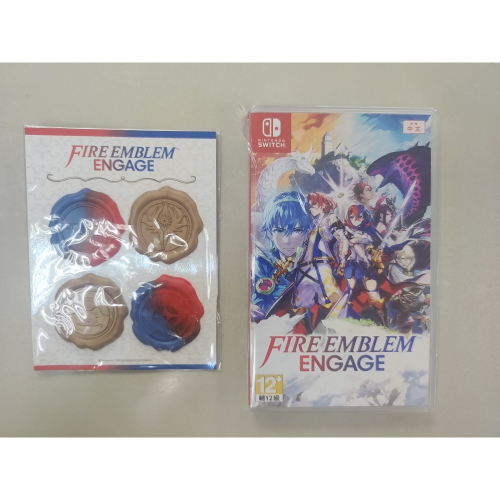 NS全新現貨不用等附特典 聖火降魔錄 fire emblem engage 中文版（台灣公司貨 ) Switch