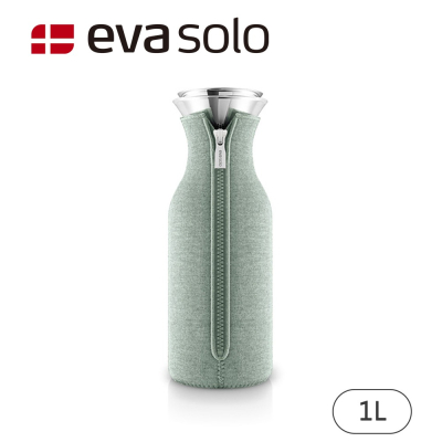 丹麥Eva Solo│編織防測漏冷水瓶1L-綠
