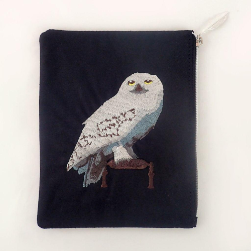 Peoria✿哈利波特 x Flapper Hedwig 刺繡收納包 收納袋