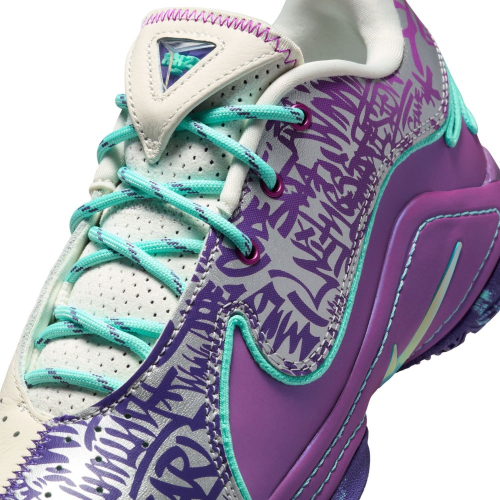 大童 Nike LeBron 22 XXII SPLIT VINTAGE GS 米白紫 詹皇22代 籃球鞋
