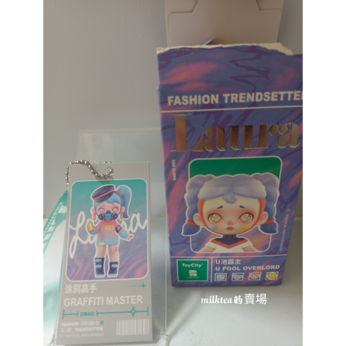 Laura 全職潮人系列 塗鴉高手 有盒有卡（未拆袋）