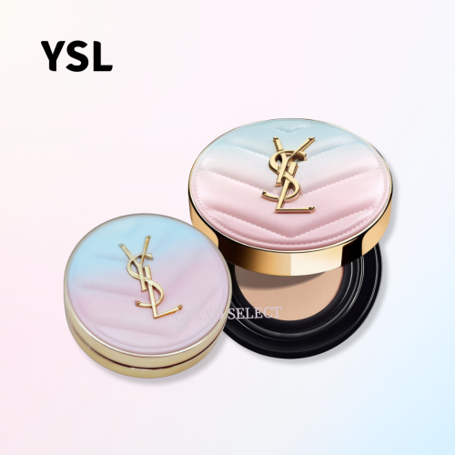 【YSL】聖羅蘭 情人節無限熱戀系列 超模光感精華水氣墊SPF23/PA++