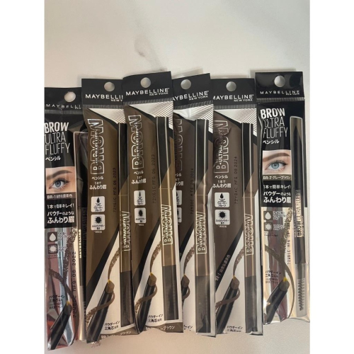 MAYBELLINE 媚比琳 新一代 宛若真眉柔霧塑型眉膠筆0.2g 深茶棕 深灰棕