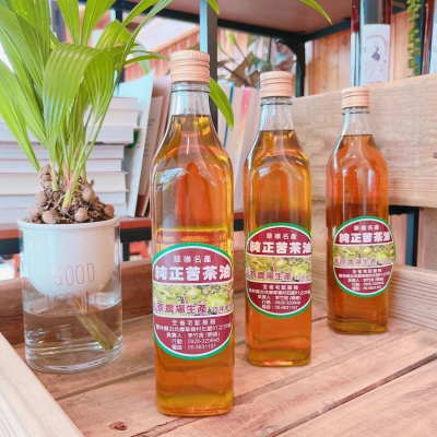 雲林古坑草嶺名產＿純正苦茶油