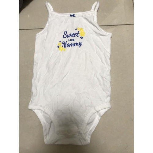 卡特 carters 包屁衣 吊帶包屁衣 細肩帶 短袖 無袖