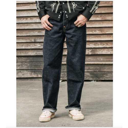 NON STOCK 101 B 1936 Model Cowboy Selvedge Denim Jeans 丹寧
