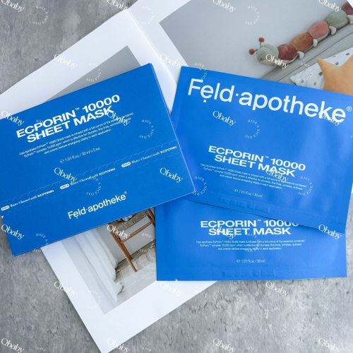 Feld Apotheke 德國家 水庫爆水面膜 爆水睡眠面膜 爆水面膜 保濕面膜 9.4ml 補水保濕面膜