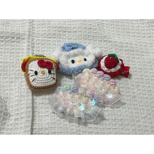 毛線成品專屬賣場 髮夾、Kt吊飾