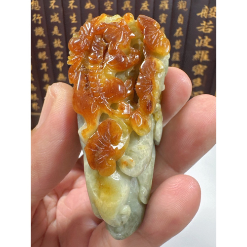 天然翡翠A貨-招財貔貅人生富貴發財如意立體掛件 商品編號：072007