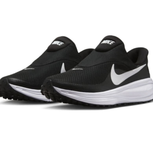 女款 NIKE W REVOLUTION 8 EASYON 黑白 無鞋帶 襪套式 透氣 緩震 慢跑鞋 定價2100