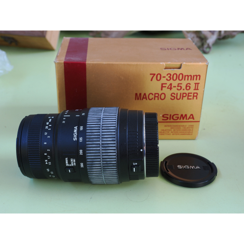 二手鏡頭-sigma 70 300mm f4 5.6 ii macro super for Canon