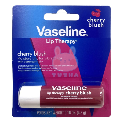 【Vaseline 凡士林】護唇膏-櫻桃潤色(0.16oz/4.8g)【0695】