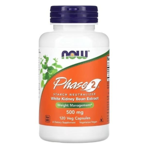 美國代購 NOW 白芸豆 Phase 2 白腎豆 白腎豆膠囊 第二代澱粉中和阻斷劑控制劑 白芸豆
