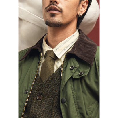 EL CAPITAL Ashby WAXED JACKET 油蠟布夾克 無蠟版本