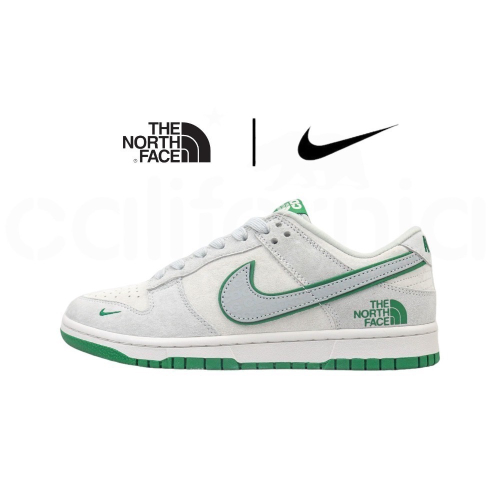 ?Nike X The North Face Dunk SB 滑板鞋聯名款 麂皮 米灰綠色 男女通用款