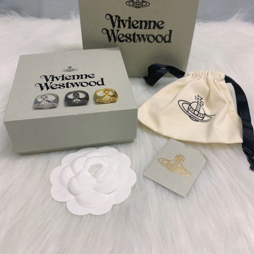 vivienne westwood戒指 薇薇安土星鏤空戒指女 百搭 潮流輕奢 時尚高級感食指