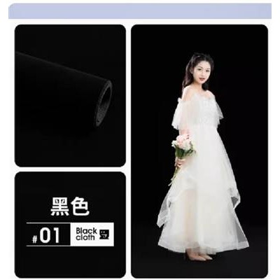 加厚加密吸光背景佈植絨布黑色絨布影棚影樓拍攝專業幕布淘寶靜物擺拍攝影背景道具主播網紅拍照黑幕背景布