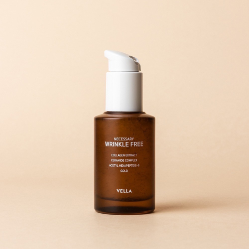 現貨不用等?VELLA 新熨斗小棕瓶 金絲膠原光澤安瓶 精華液 容量:50ml