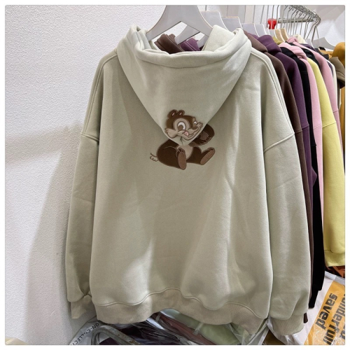 韓國休閒寬鬆奇奇蒂蒂帽tee