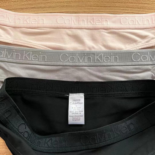 Aurora 購物分享? Calvin Klein 新款女士內褲 彈力柔軟舒適三角內褲 霧霾藍禮盒裝 三件組