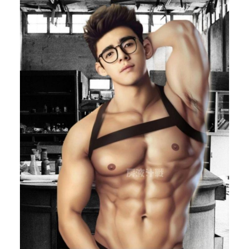 【?️‍?】新款時尚男士胸帶/凸顯胸肌健身肩帶/同志遊行/亞洲泰國台灣韓國日本各大同志party秀出自信的你