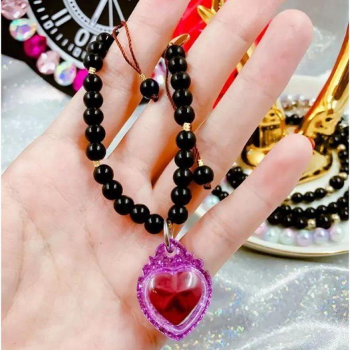 泰國佛牌真品，婆譚彭幸運星佛牌（手鏈/項鍊兩用），感情順利，人緣魅力無限，助好運，助生意事業，吸納八方招財、人緣及靈氣