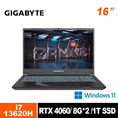 @電子街3C特賣會@全新 技嘉 G5 KF5-H3TW354KH 15.6吋筆電 (i7-13620H/16G/1TB/