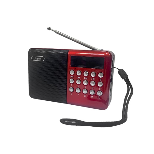 i-gota 充電式MP3/FM隨身收音機(USB插卡) 電台收聽 音樂電台 音樂