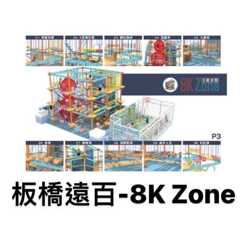 8K Zone 板橋小遠百 追風奇幻島 親子樂園