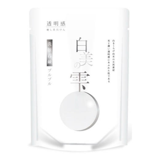 日本白美學 白美茸洗顏球 白美球 30g 氨基酸 膠原蛋白 高保濕 美白 敏感肌溫和 洗面乳 洗臉