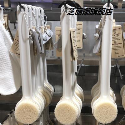 磨砂膏刷子仙人掌豬鬃軟身體去角質幹刷網紅搓背部清潔器長柄日式