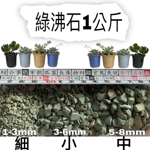 綠沸石1kg多肉介質 多肉土