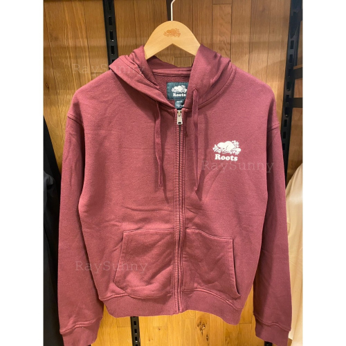 RS代購 Roots全新正品優惠 Roots女裝-絕對經典系列 左胸海狸LOGO寬版連帽外套 滿額贈品牌購物袋