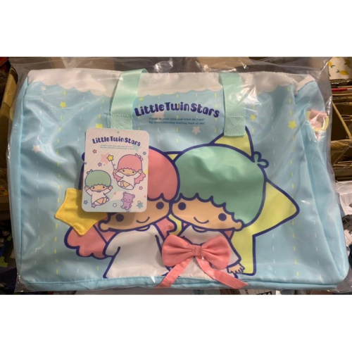全家卡通福袋 雙星仙子旅行包福袋（旅行包/冷水瓶/冷水壺）肩背 手提 收納小包 行李拉桿 雙子星