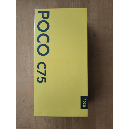 POCO C75 4G(8GB/256GB)全新未拆封手機［待貨中，勿下單］