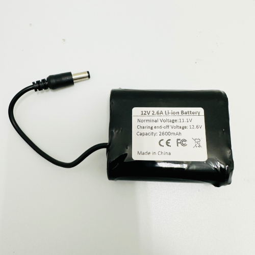 12v 2.6A 2600mAh 鋰電池
