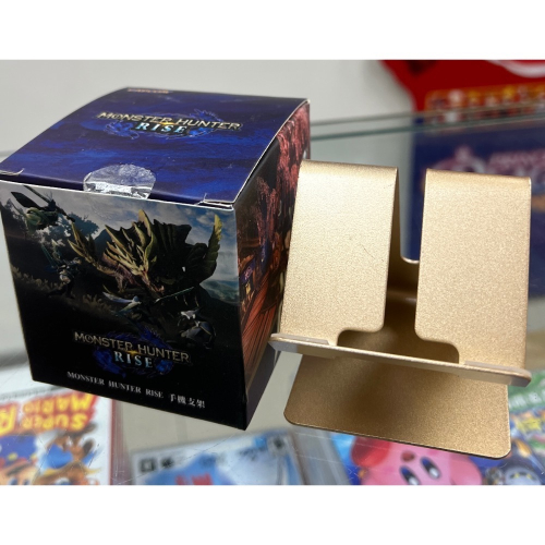 (不含遊戲） 任天堂 魔物獵人 崛起 手機支架 手機架 手機座 MONSTER HUNTER RISE［士林遊戲頻道］