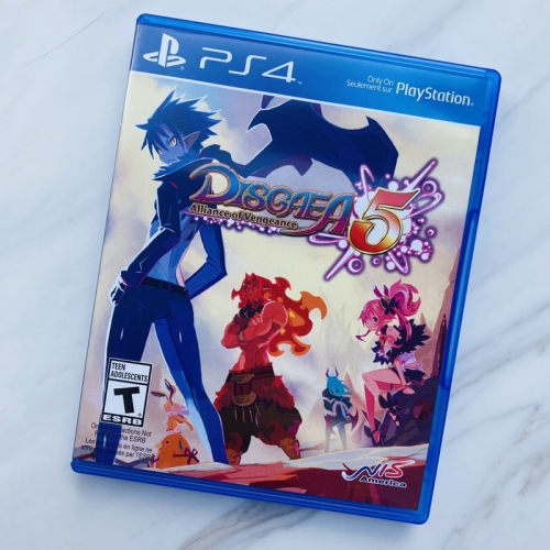 二手 PS4 魔界戰記5 DISGAEA 5 美版 遊戲片