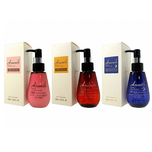 #預購#日本ARUMIK 護髮精油100ml.䕶髮乳100ml.夜間修䕶護髮油100ml