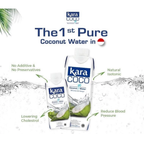 【嚴選SHOP】印尼 佳樂 Kara 椰子水 330mL COCO 佳樂椰子水 Coconut Water【Z737】