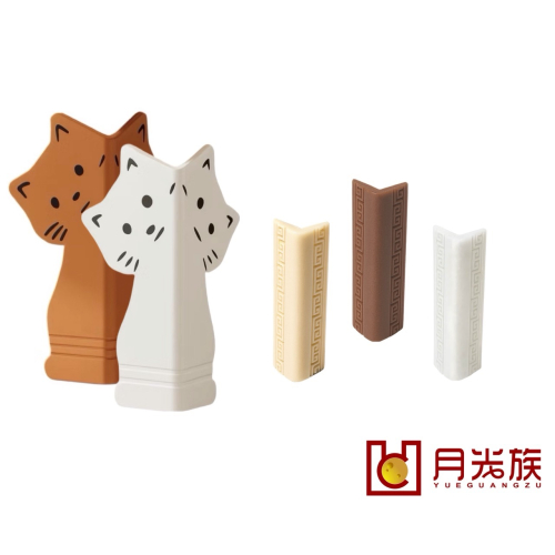 牆角防撞貼 桌角防撞貼 貓咪造型防撞角 防撞 防撞保護 防撞角 貓咪造型 硅膠防撞角 踢腳線防撞角 防磕碰條 EA856