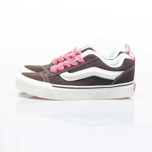 [unclev1966] Vans Knu Skool 褐色 咖啡 粉色 麂皮 麵包鞋 滑板鞋