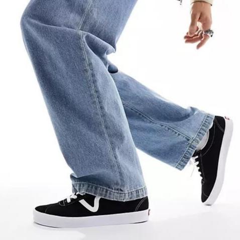 [unclev1966] Vans Classic Epoch Sports 黑白 基本款 LOGO 百搭 波浪 滑板鞋