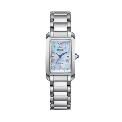 CITIZEN 星辰 L系列優雅長方形光動能腕錶EW5620-55N 附提袋