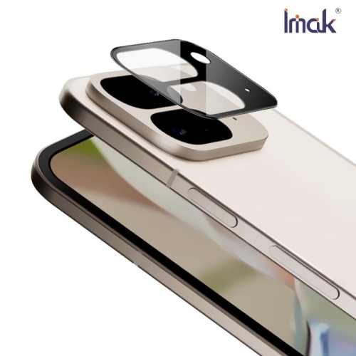 Imak 艾美克 Google Pixel 9 Pro Fold 鏡頭玻璃貼(一體式)(曜黑版) 奈米吸附 鏡頭貼