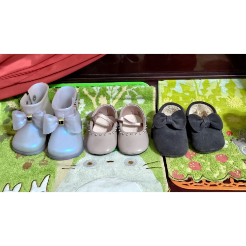 mini melissa果凍鞋USA5 charles&keith 嬰兒鞋 EU19 balsorl內刷毛娃娃鞋底標1
